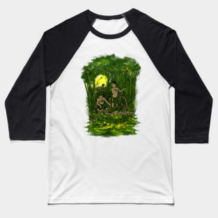 Children and Crocodile Baseball T-Shirt